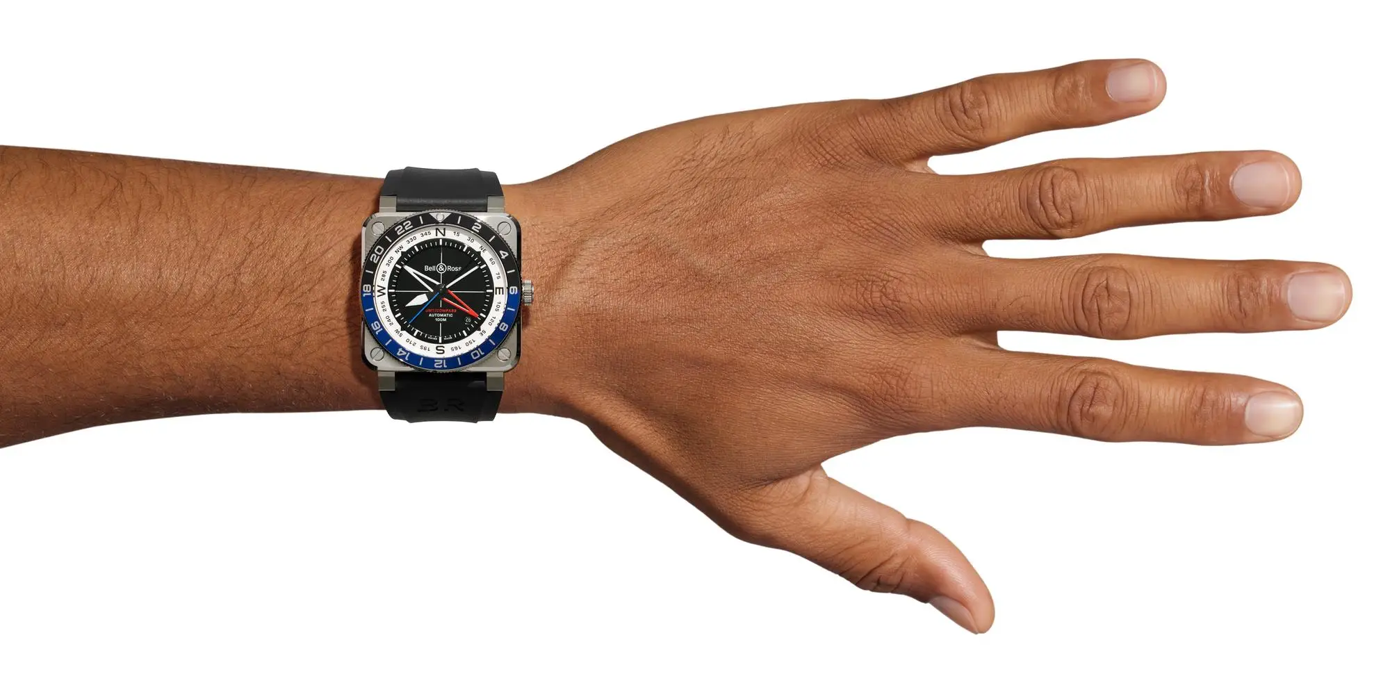 Bell & Ross BR-03 GMT Compass. Zegarek mechaniczny z wbudowanym kompasem!