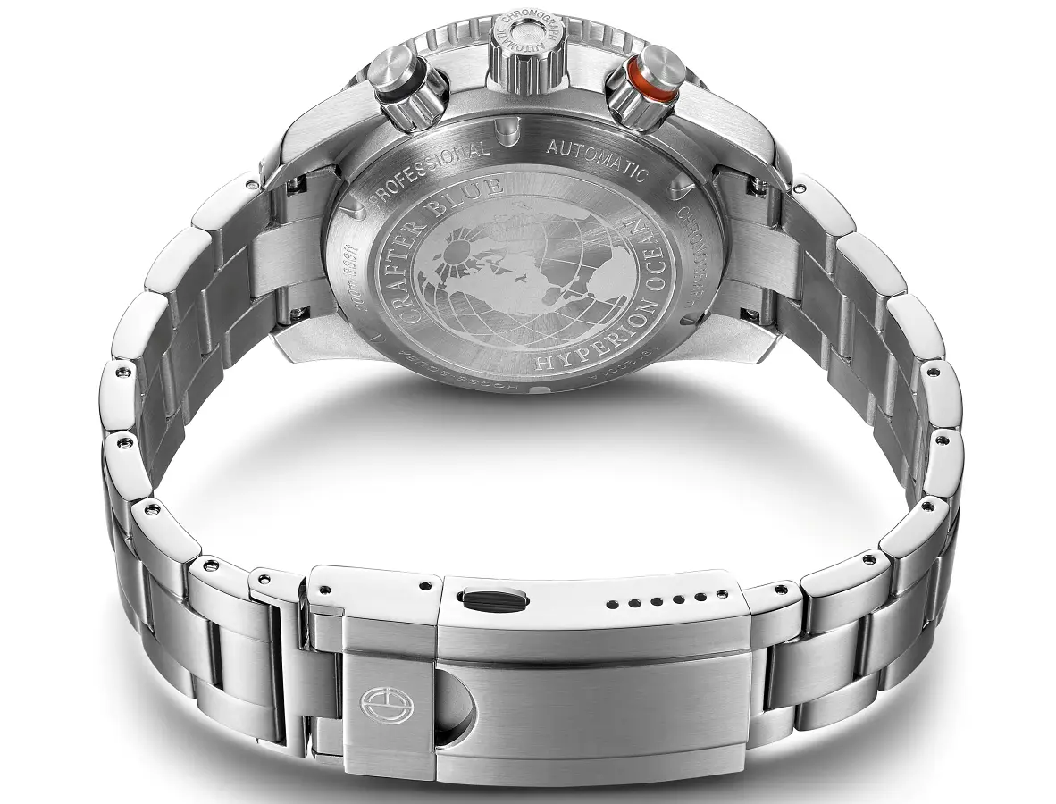Crafter Blue Hyperion Ocean Chronograph. Raz na wodzie, raz pod wodą