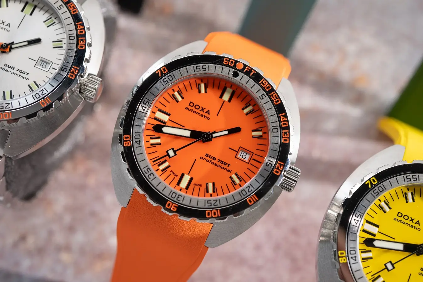 Doxa SUB 750T. Nowa generacja kultowego divera w szerokiej palecie kolorów