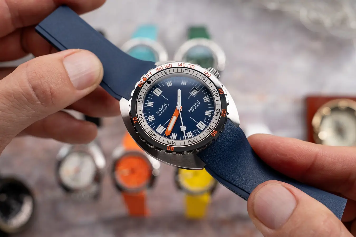 Doxa SUB 750T. Nowa generacja kultowego divera w szerokiej palecie kolorów