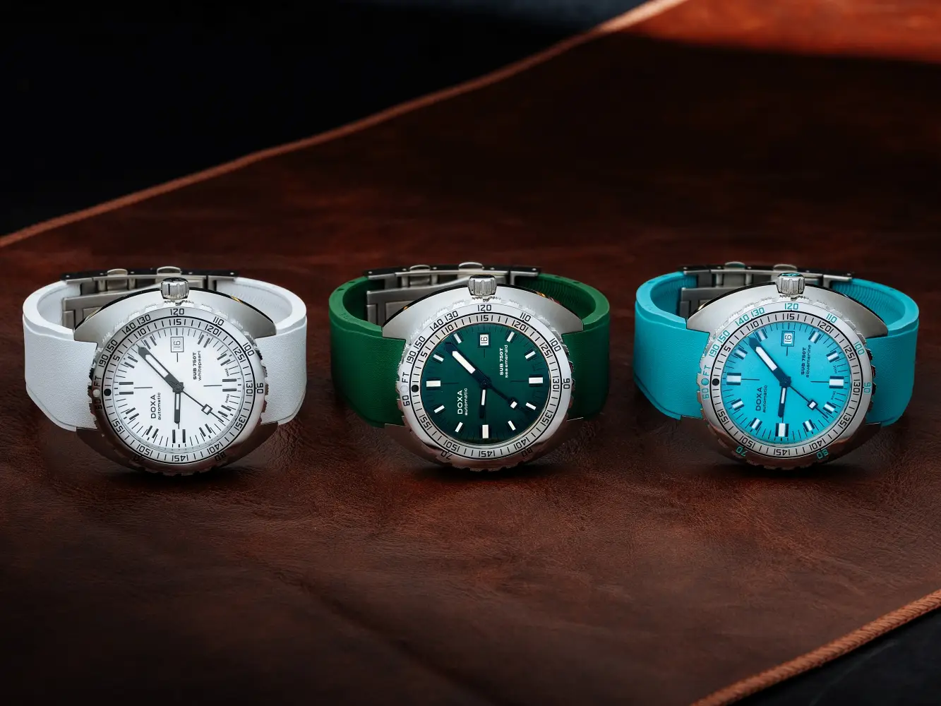 Doxa SUB 750T. Nowa generacja kultowego divera w szerokiej palecie kolorów