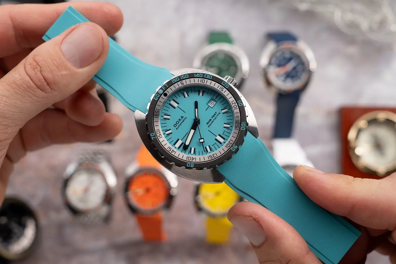 Doxa SUB 750T. Nowa generacja kultowego divera w szerokiej palecie kolorów