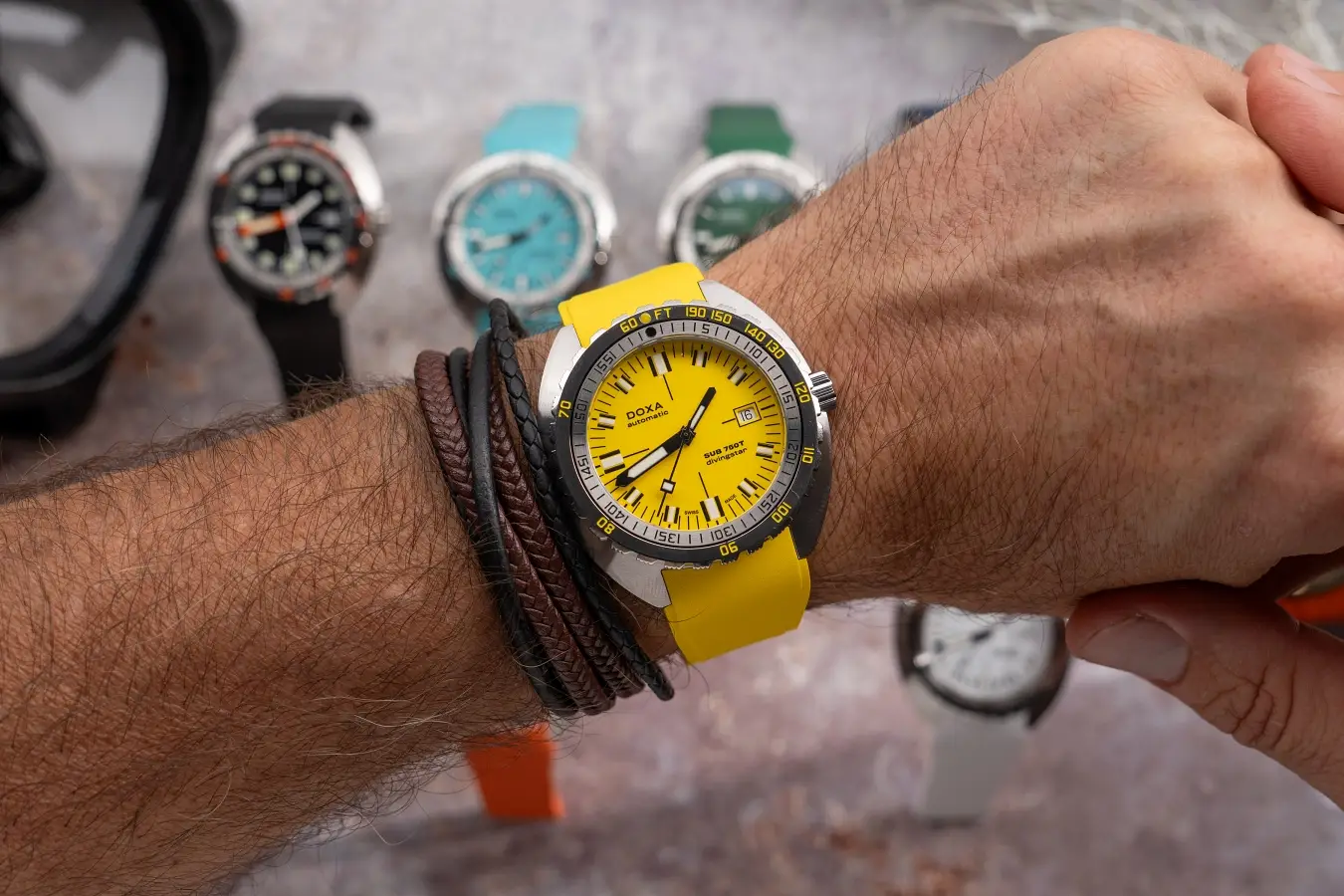 Doxa SUB 750T. Nowa generacja kultowego divera w szerokiej palecie kolorów