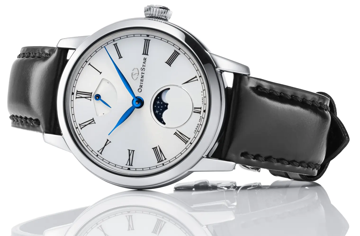 Orient Star M45 F8 Mechanical Moon Phase Hand Winding. Minimalizm i ręczny naciąg