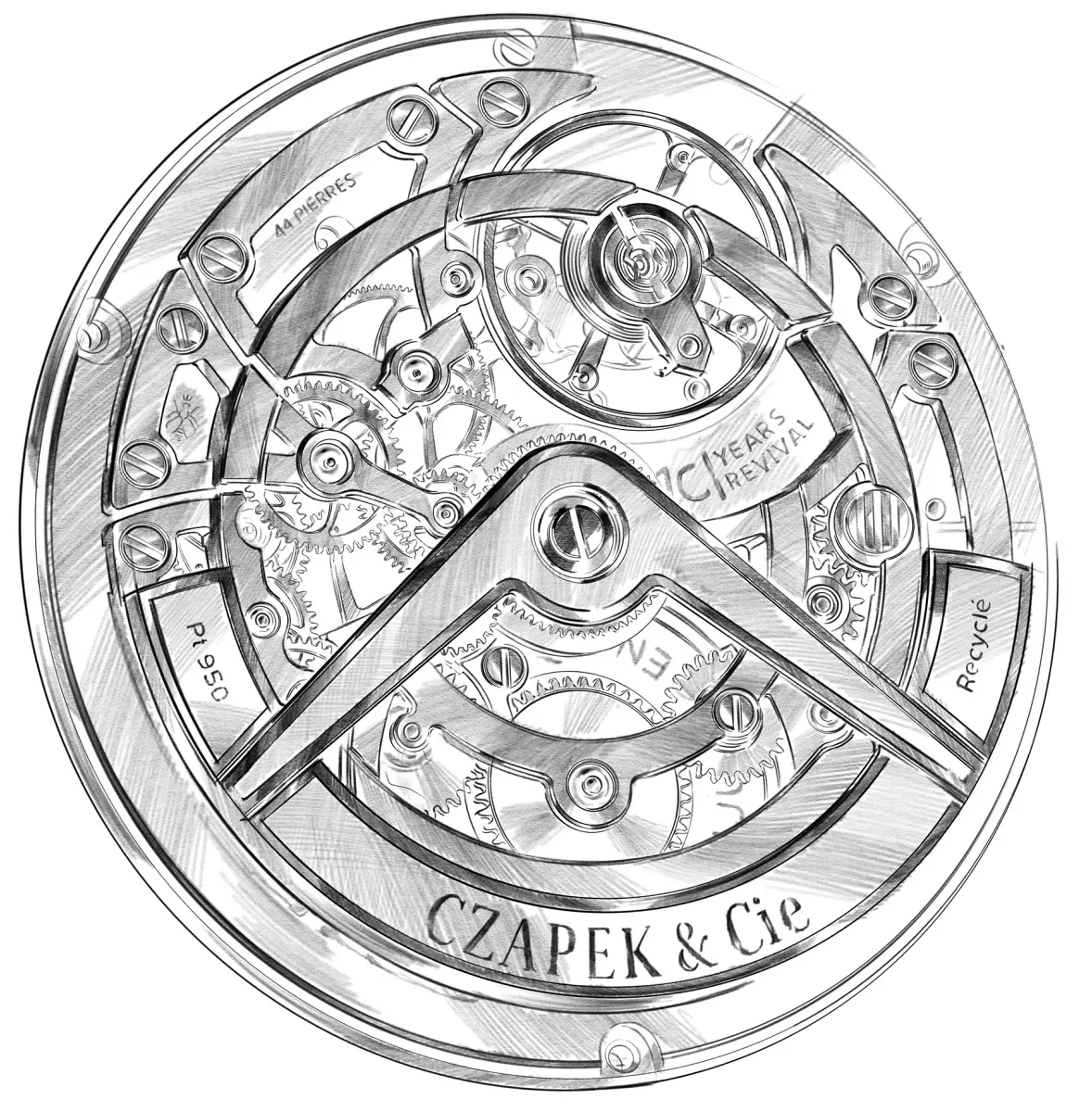 Time Jumper z mechanizmem Calibre 10. Czapek & Cie celebruje 10-lecie!