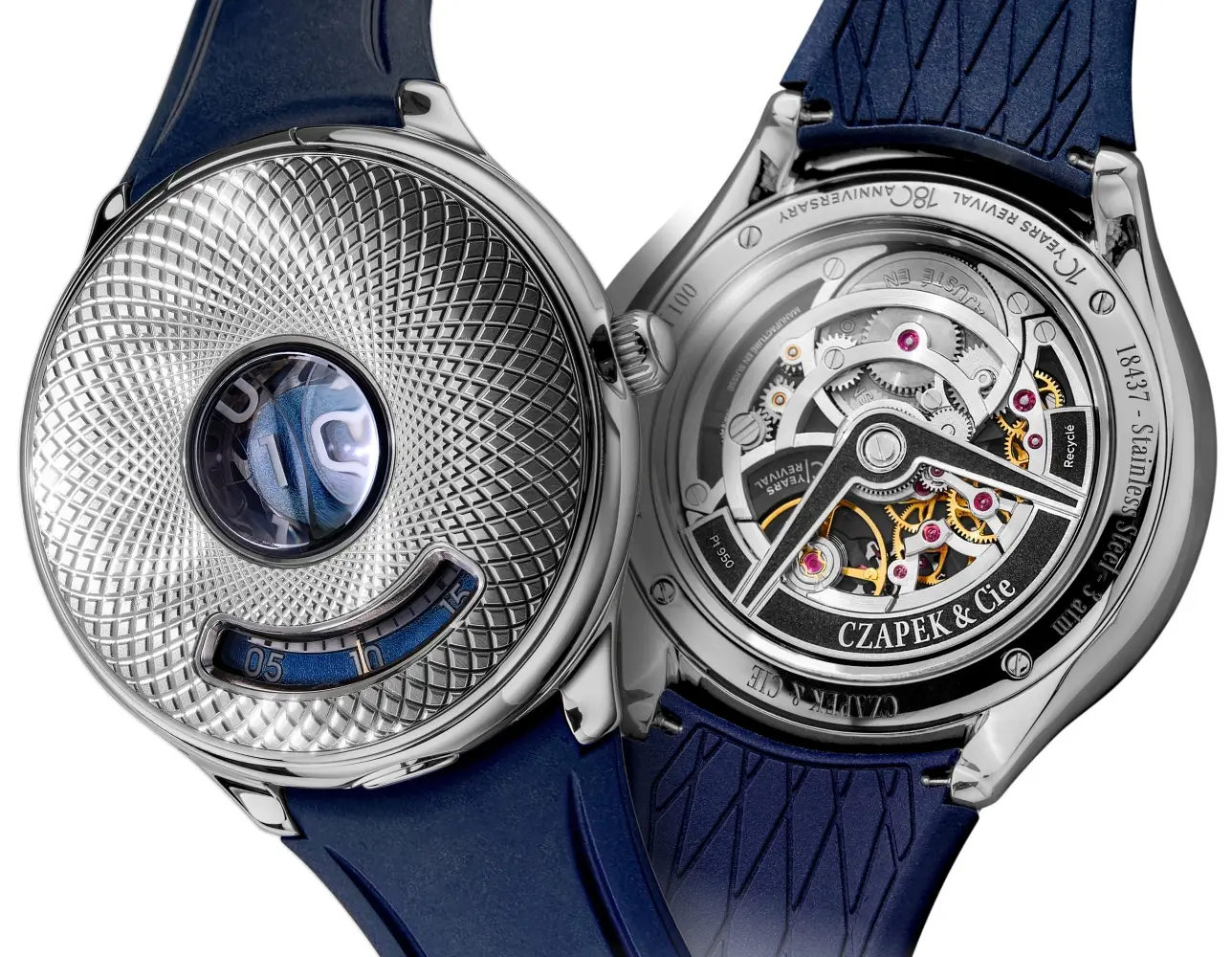 Time Jumper z mechanizmem Calibre 10. Czapek & Cie celebruje 10-lecie!