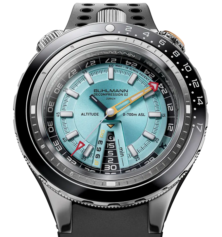 Bühlmann Decompression 02. Better, Bolder, Safer – trzy słowa definiujące ten nietypowy zegarek 