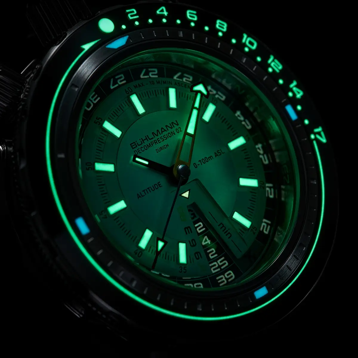 Bühlmann Decompression 02. Better, Bolder, Safer – trzy słowa definiujące ten nietypowy zegarek 