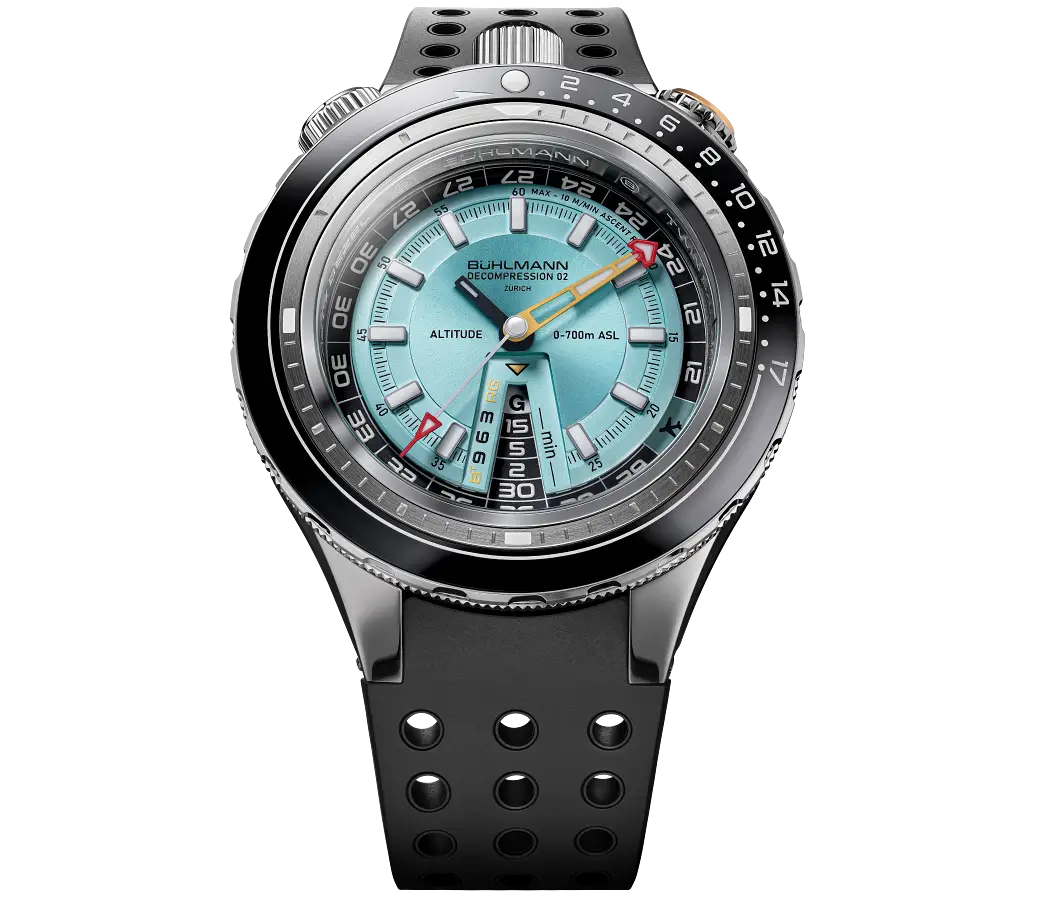 Bühlmann Decompression 02. Better, Bolder, Safer – trzy słowa definiujące ten nietypowy zegarek 