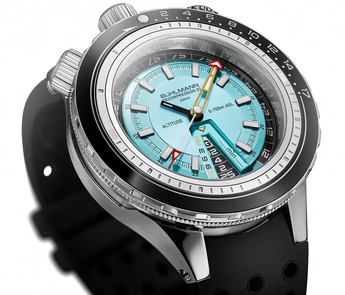 Bühlmann Decompression 02. Better, Bolder, Safer – trzy słowa definiujące ten nietypowy zegarek 