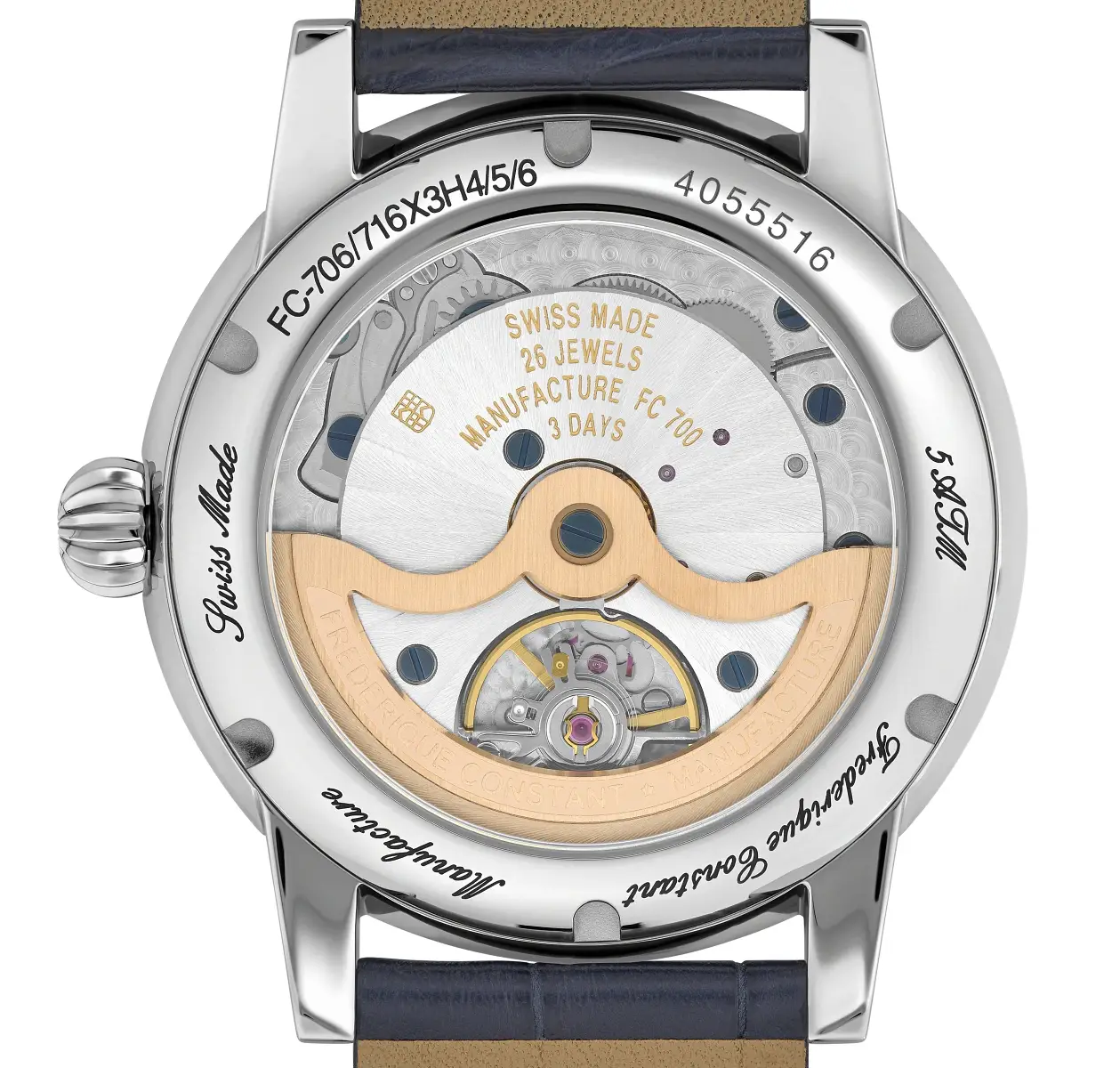 Frederique Constant Classic Moonphase Date Manufacture. Klasyczny zegarek z datownikiem i fazami księżyca