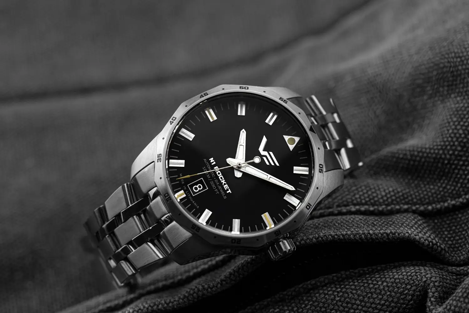 Mniejszy wymiar rakiety. Zegarki Vostok Europe N1 Rocket Compact