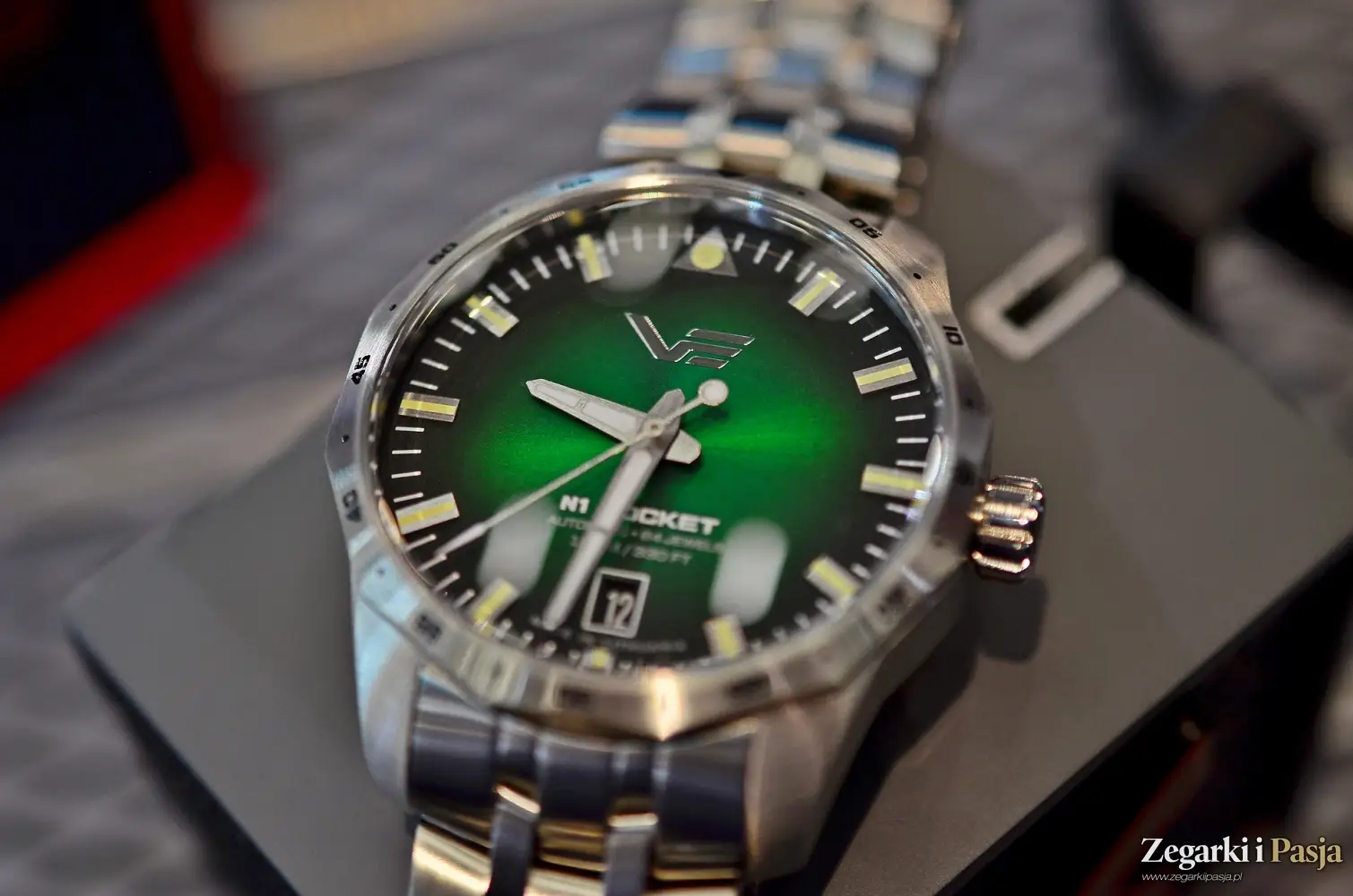 Mniejszy wymiar rakiety. Zegarki Vostok Europe N1 Rocket Compact