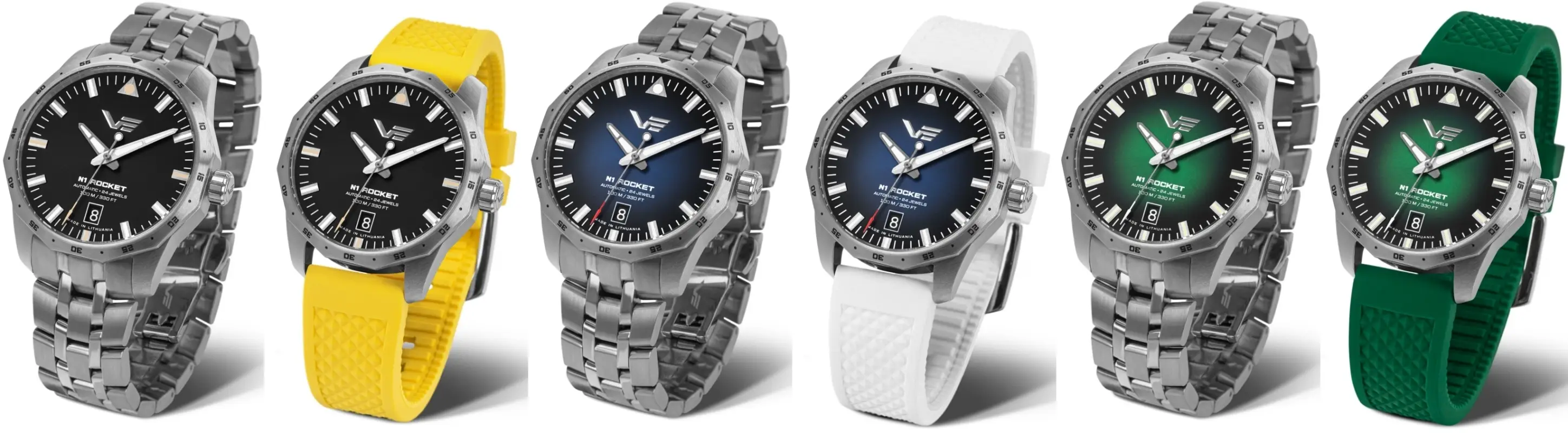 Mniejszy wymiar rakiety. Zegarki Vostok Europe N1 Rocket Compact