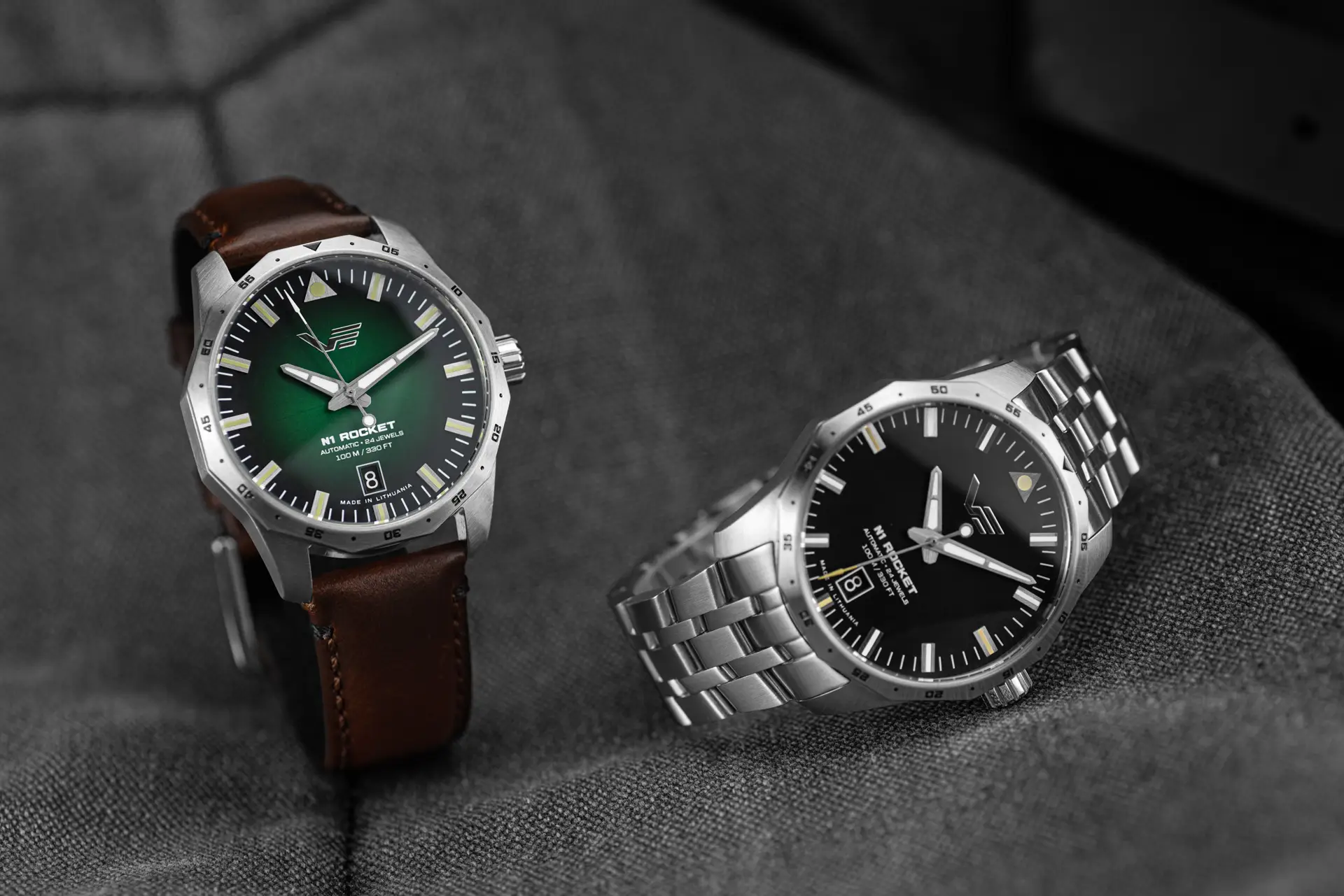 Mniejszy wymiar rakiety. Zegarki Vostok Europe N1 Rocket Compact