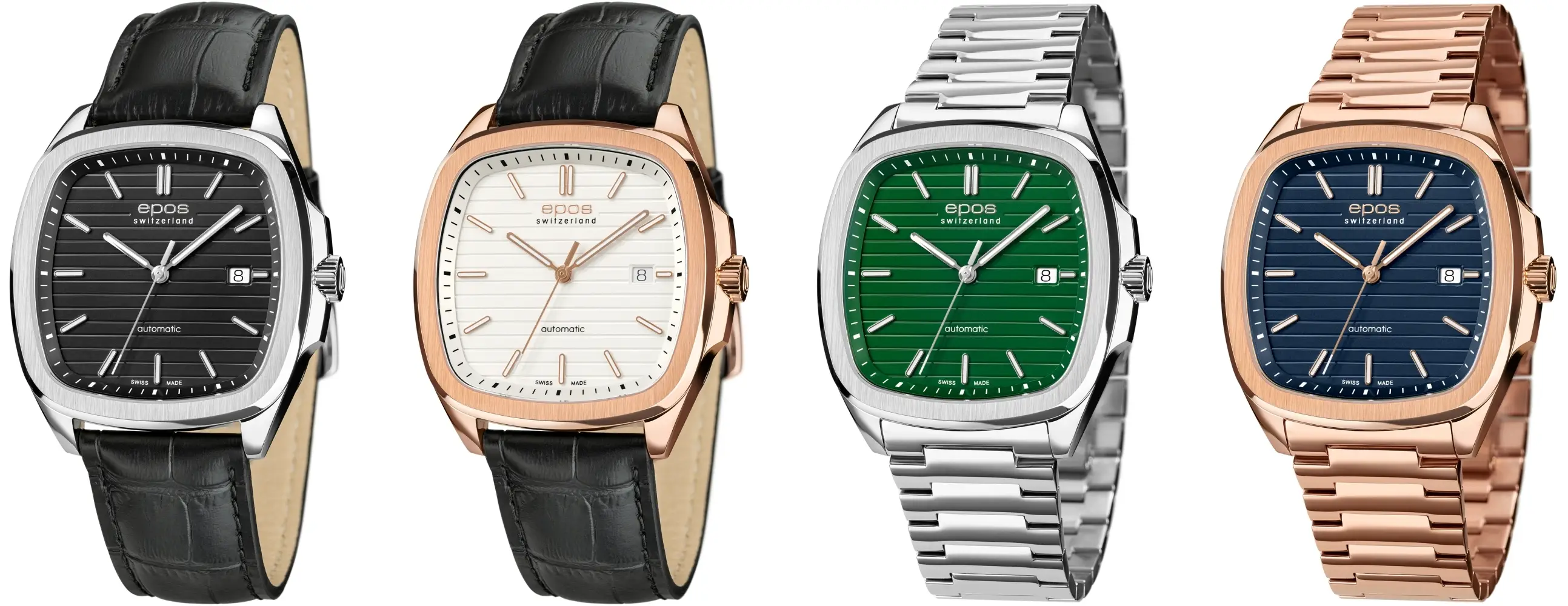 Epos Timeless 3511 Automatic. Casualowy zegarek z kopertą o rzadko spotykanym kształcie