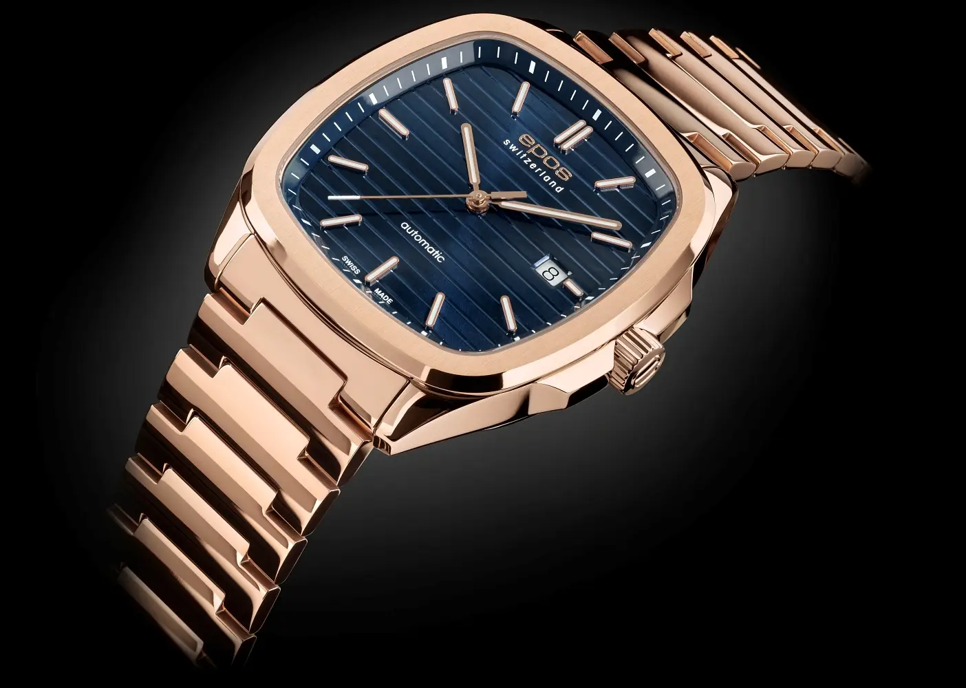 Epos Timeless 3511 Automatic. Casualowy zegarek z kopertą o rzadko spotykanym kształcie