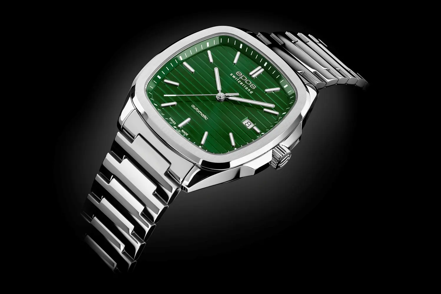 Epos Timeless 3511 Automatic. Casualowy zegarek z kopertą o rzadko spotykanym kształcie