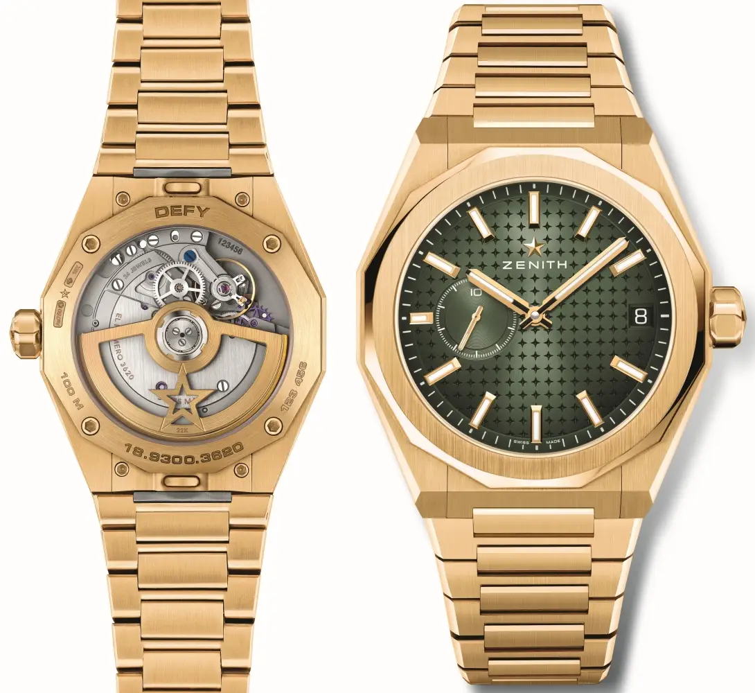 Zenith DEFY Skyline w wersjach ze złota. Cztery nowe modele definiujące luksus