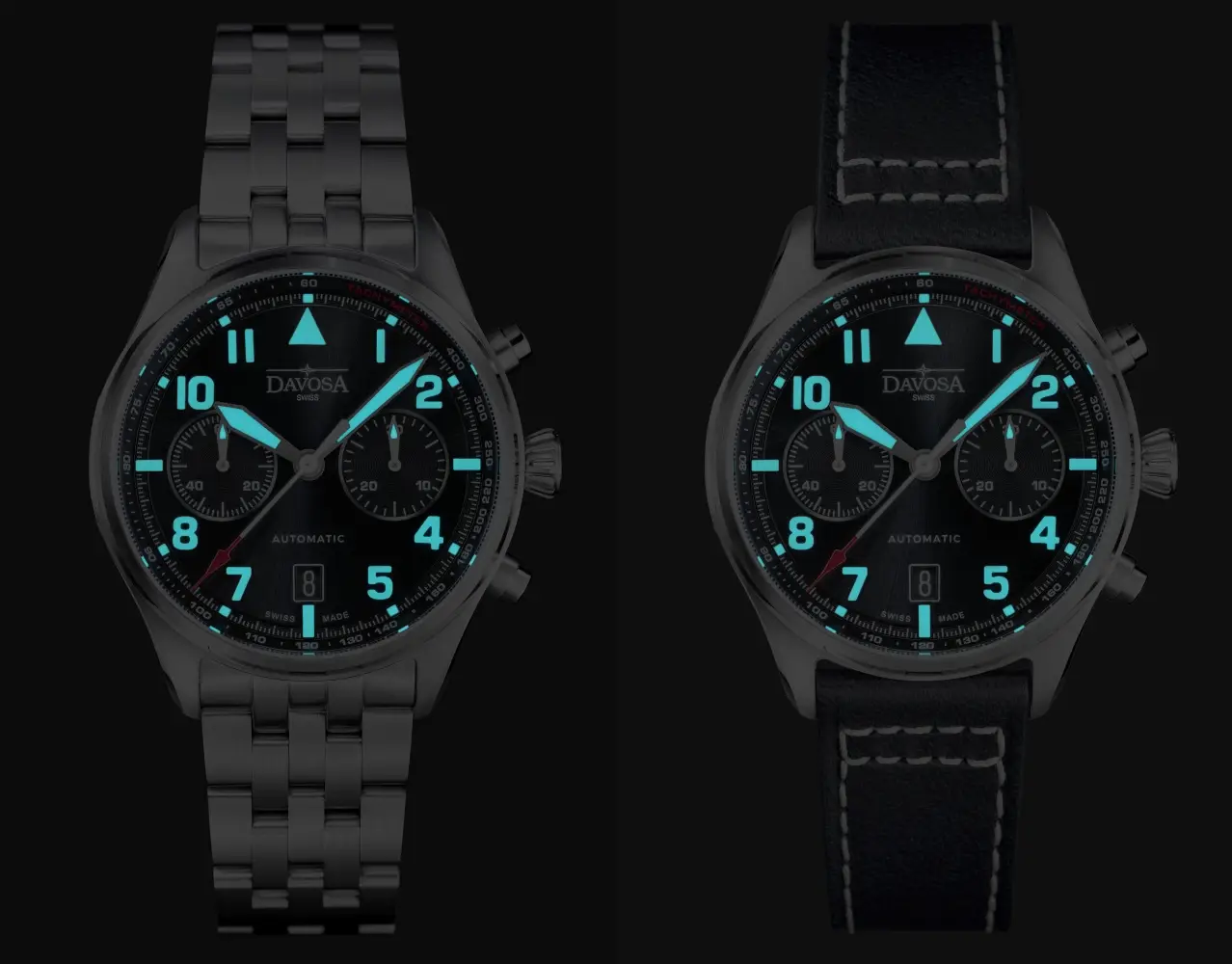 Davosa Newton Pilot Chronograph Limited Edition
