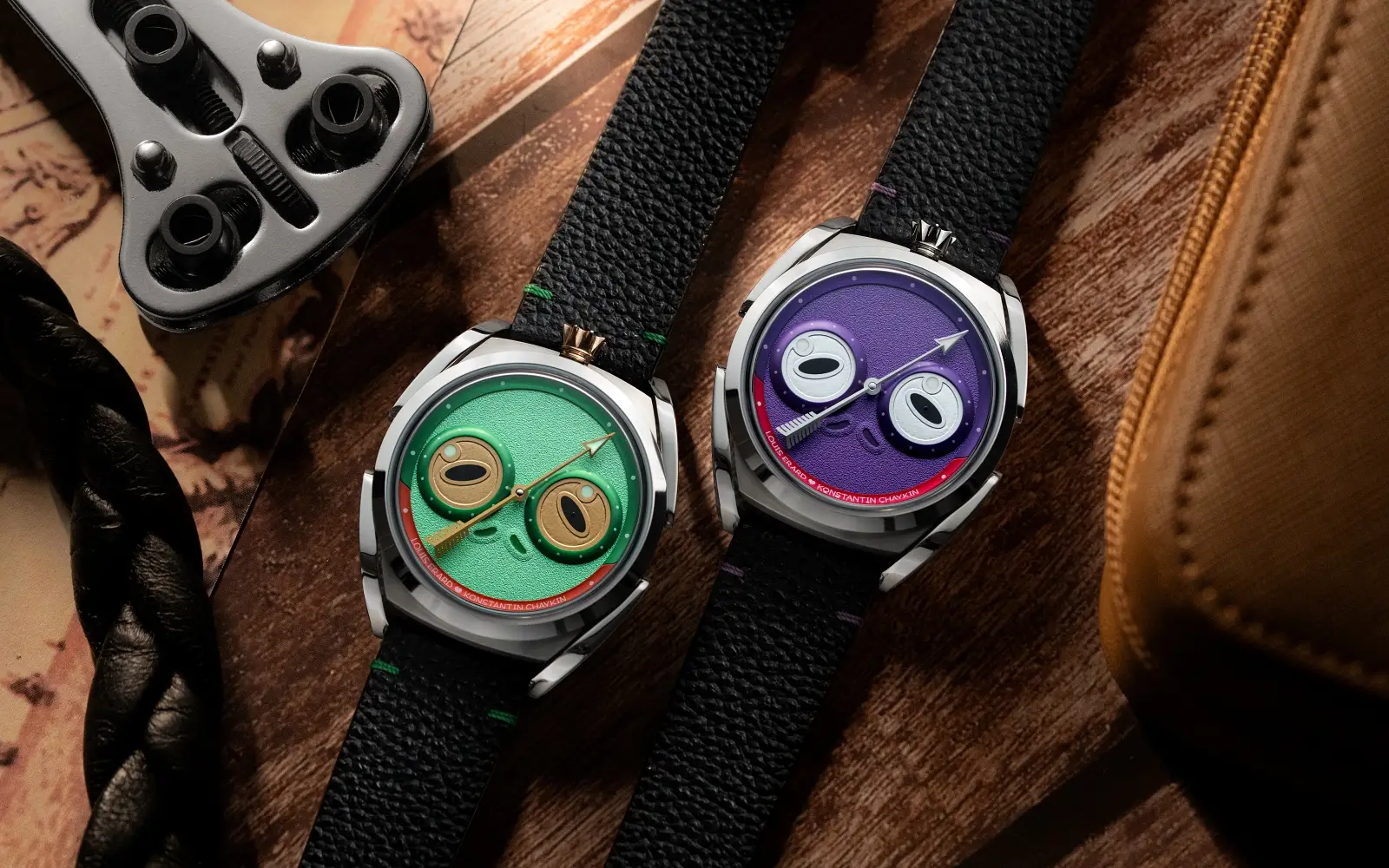 Zegarek nieżapominalny? Czemu nie! Louis Erard x Konstantin Chaykin Unfrogettable