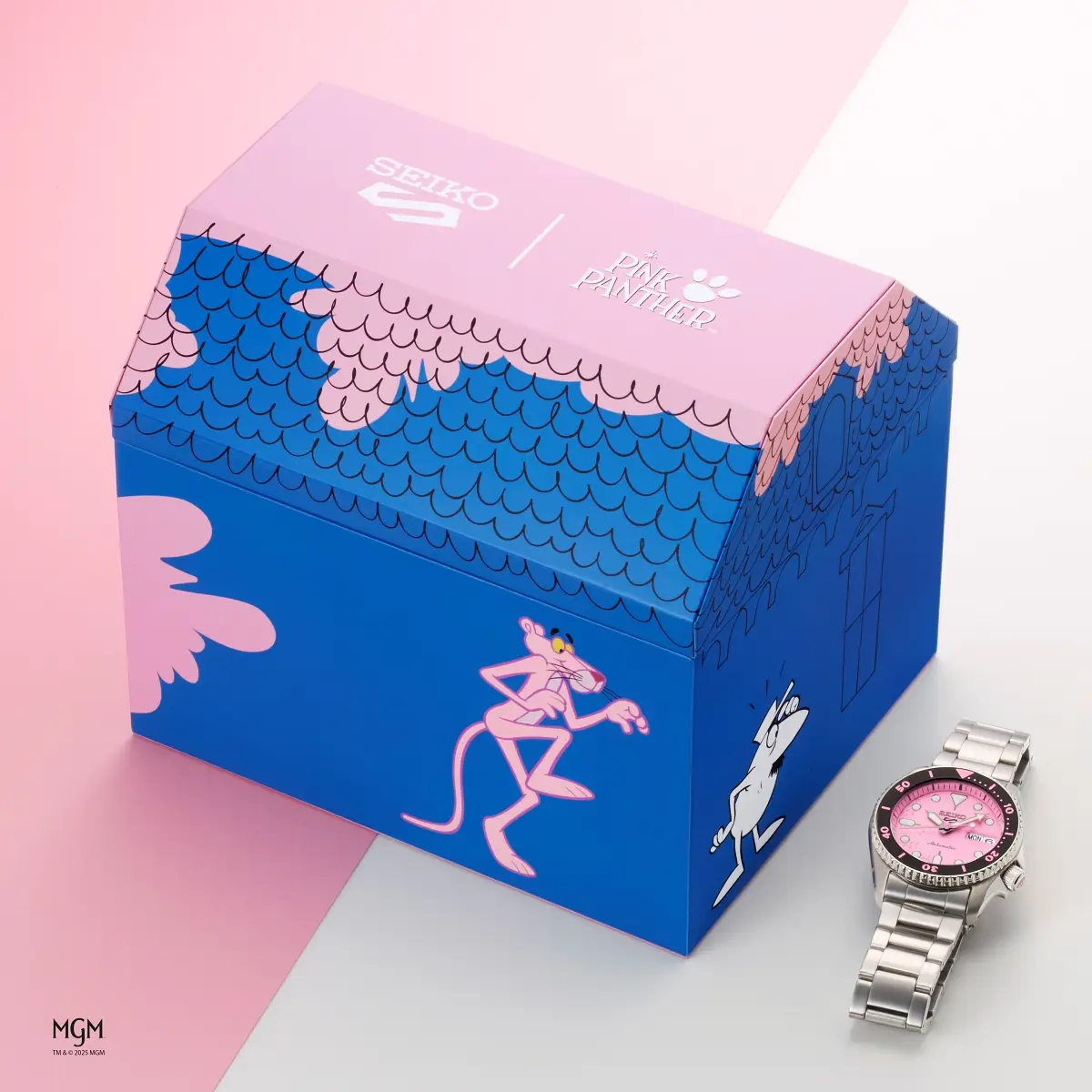 Seiko 5 Sports Pink Panther Limited Edition