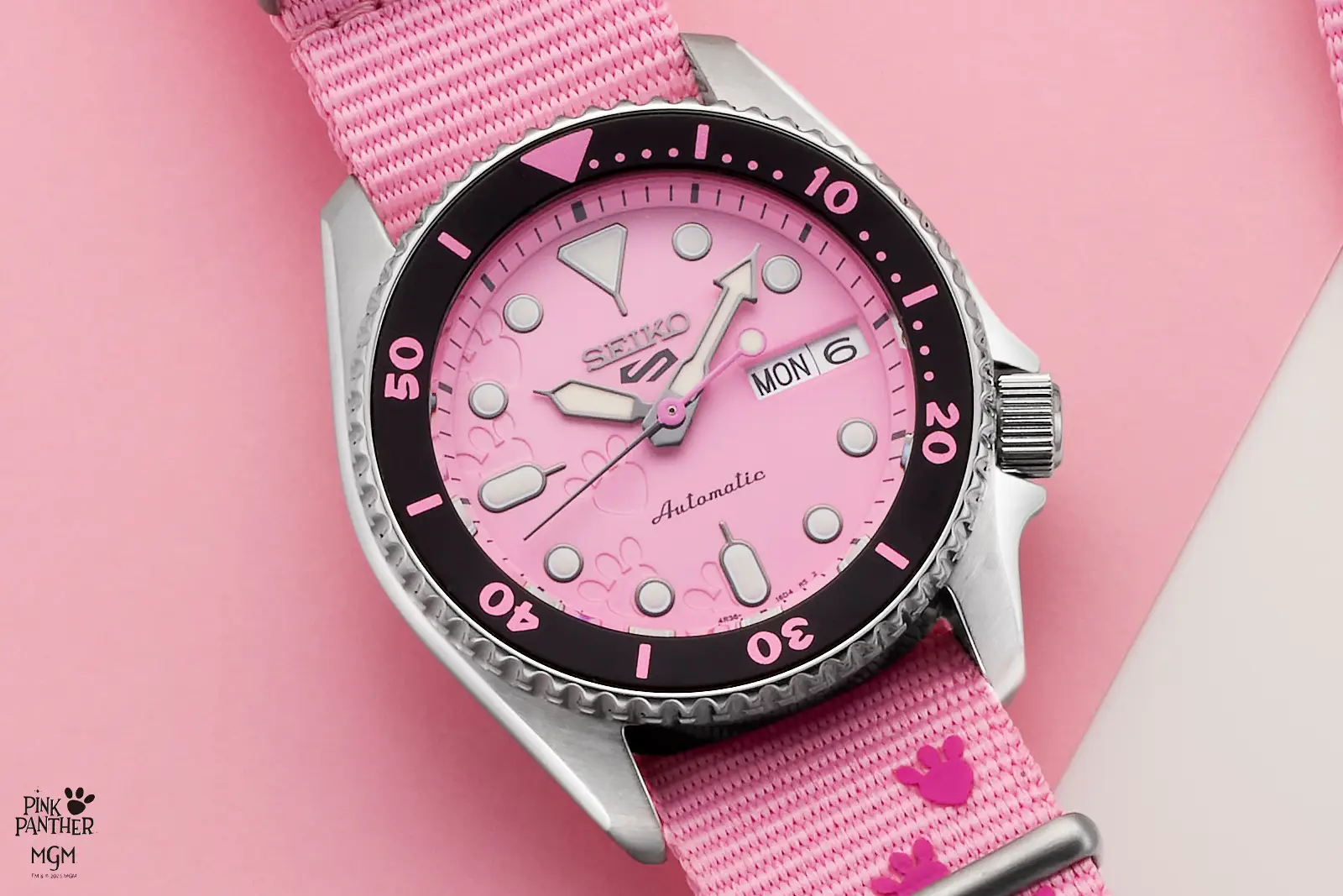 Seiko 5 Sports Pink Panther Limited Edition