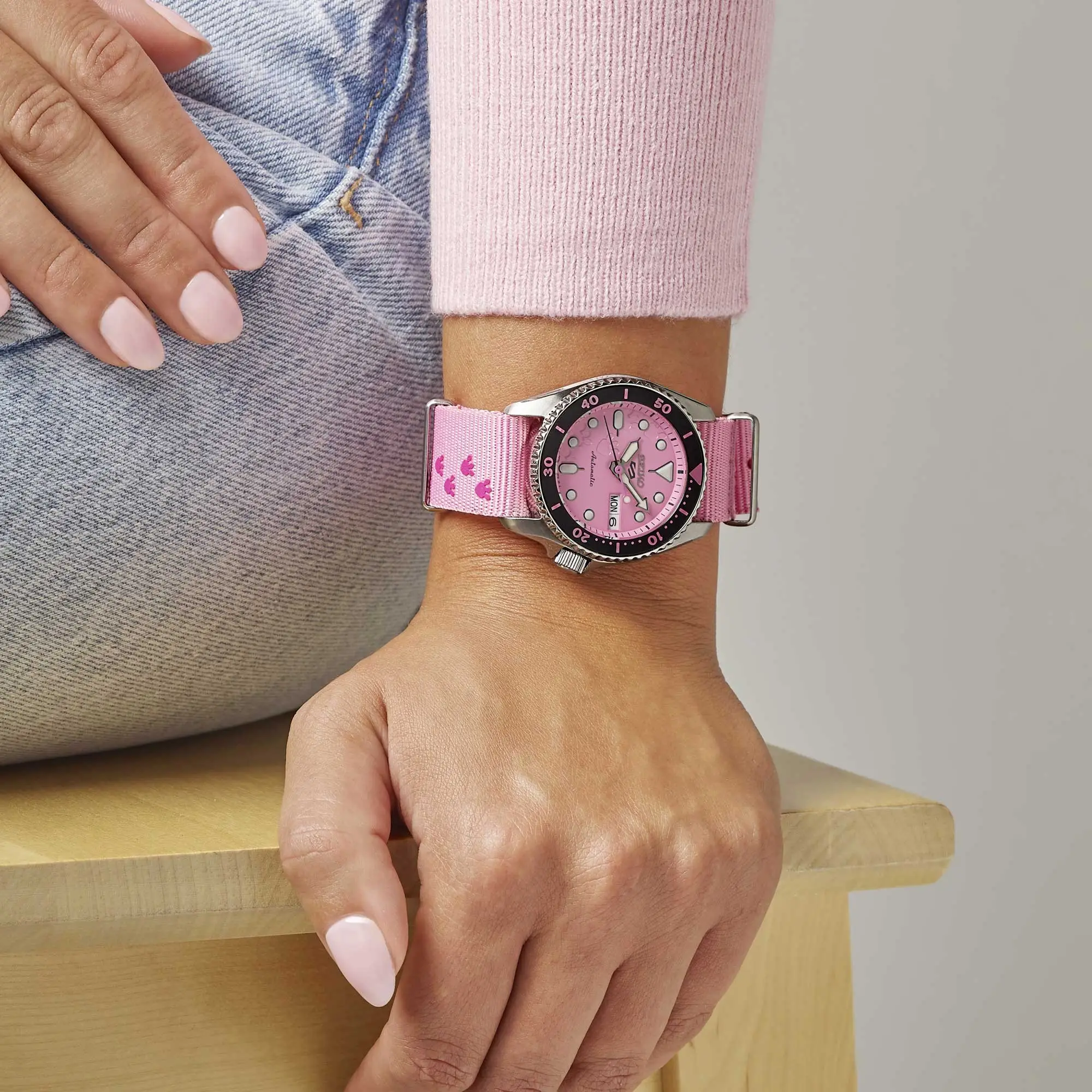 Seiko 5 Sports Pink Panther Limited Edition