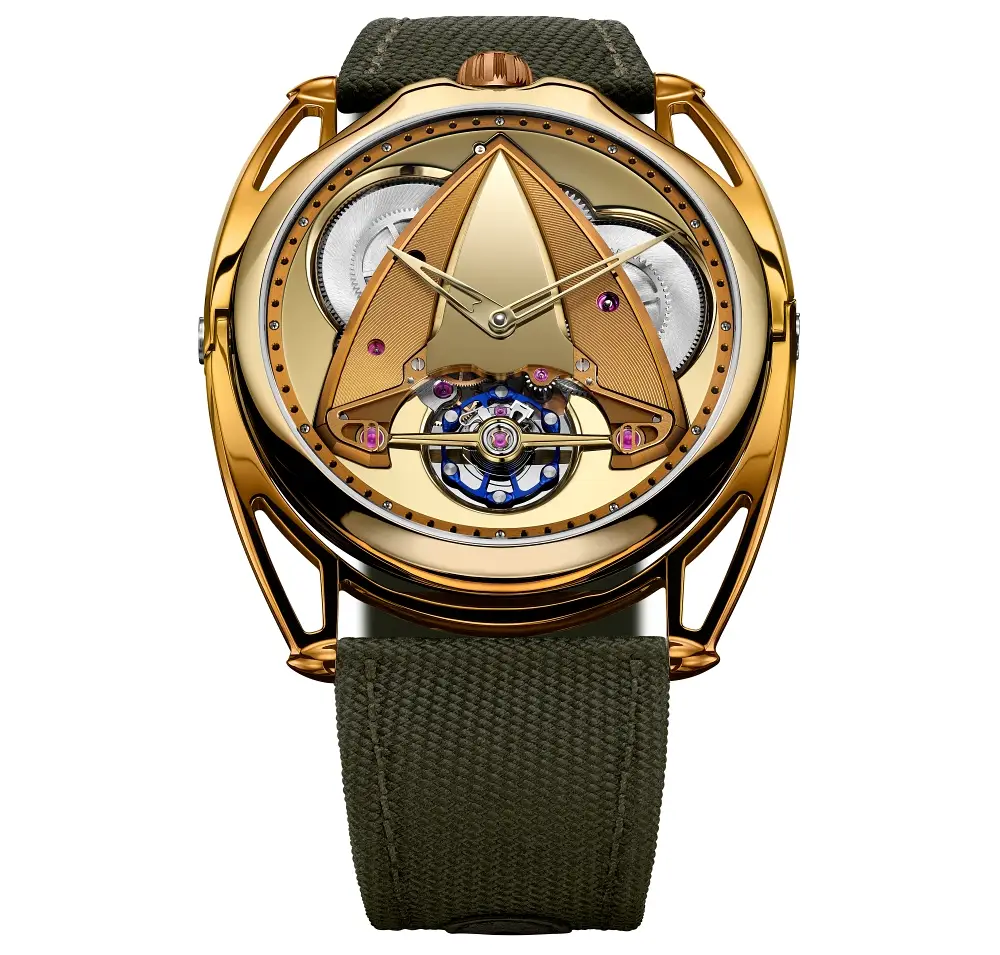 De Bethune 28XS Yellow Tones. Ekskluzywny zegarek w futurystycznym wydaniu