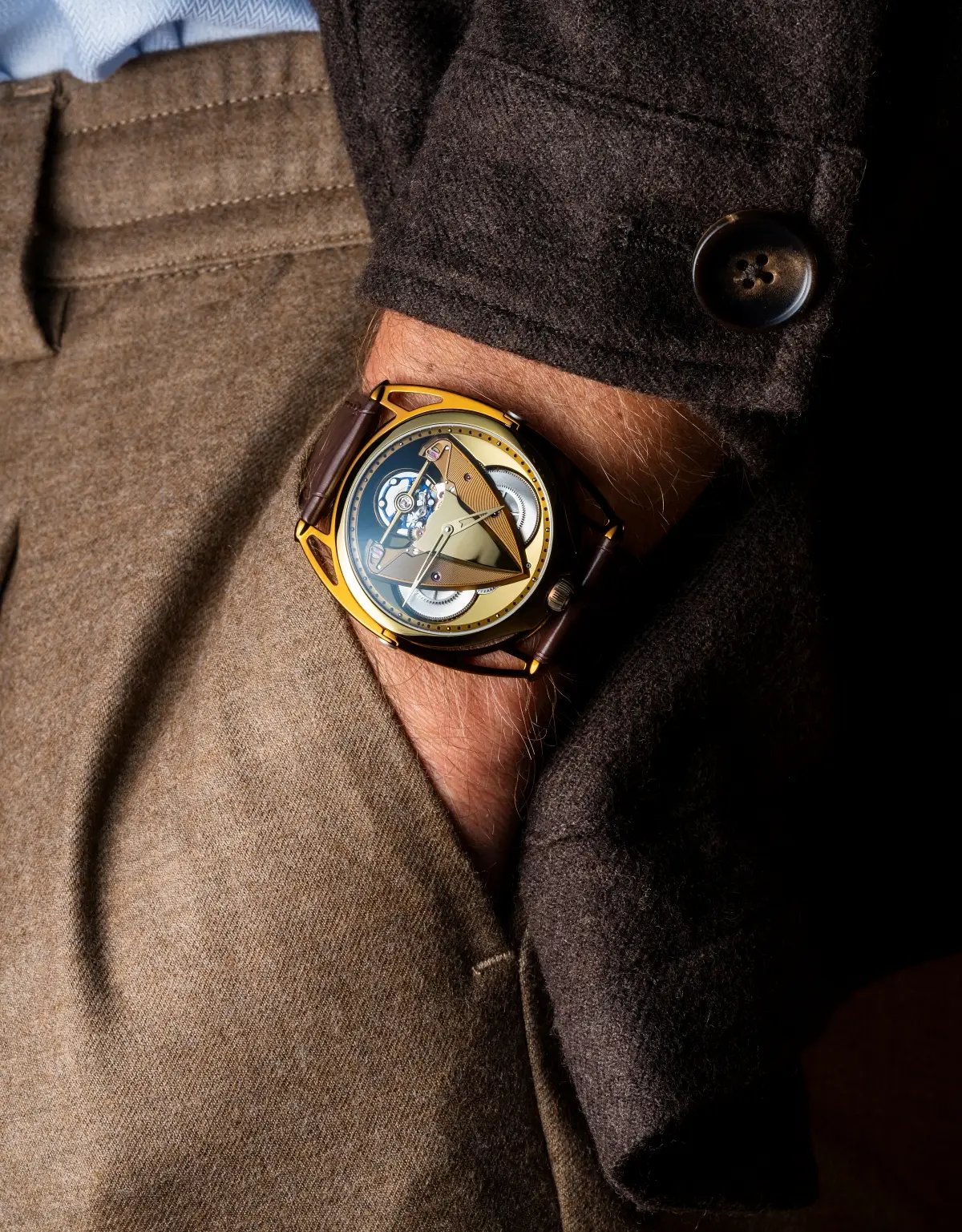 De Bethune 28XS Yellow Tones. Ekskluzywny zegarek w futurystycznym wydaniu