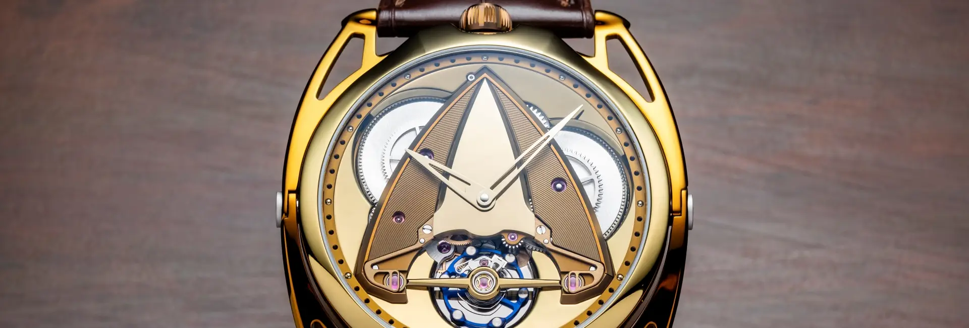 Ekskluzywny zegarek w futurystycznym wydaniu