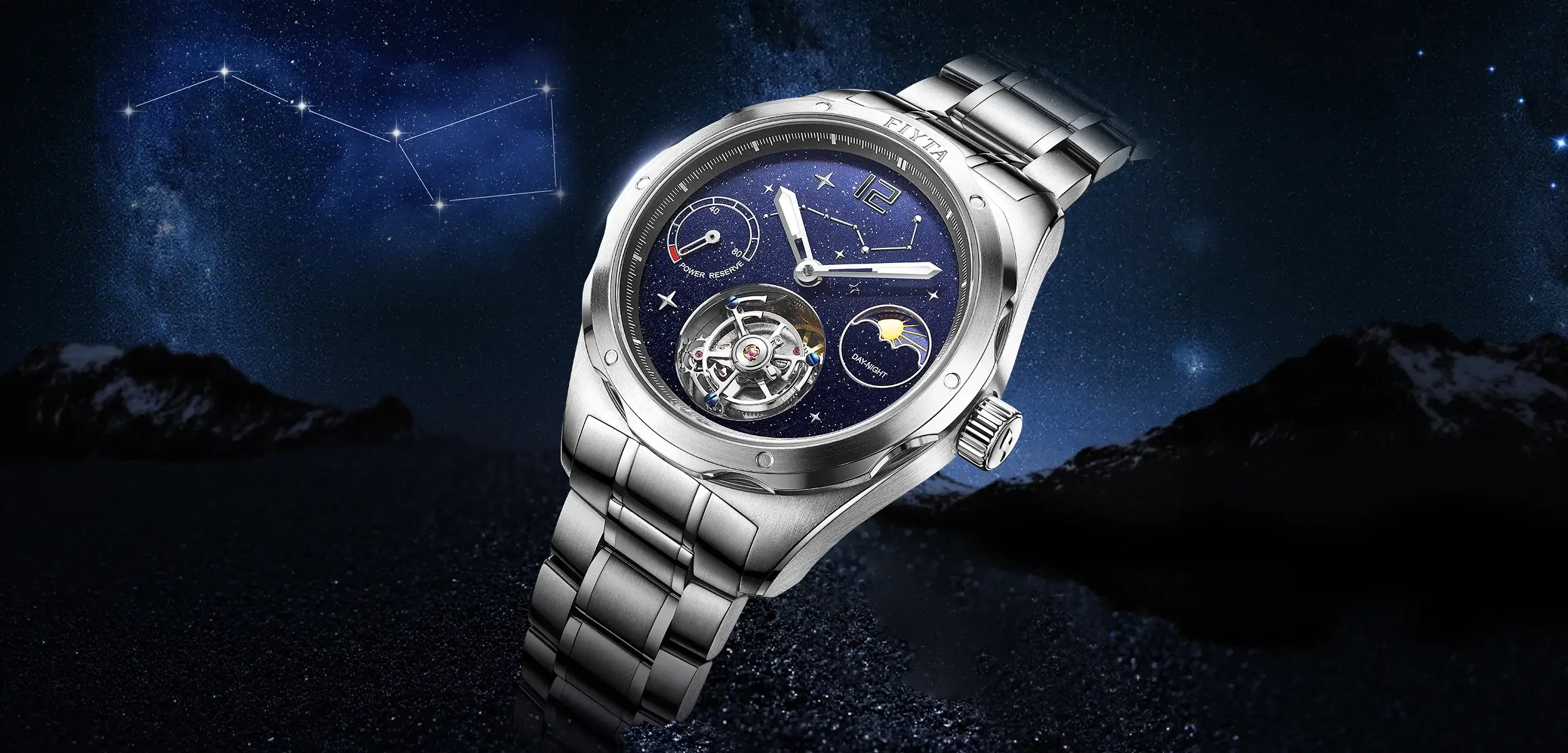 Fiyta Big Dipper Tourbillon. Wielki wóz dla koneserów zegarmistrzostwa