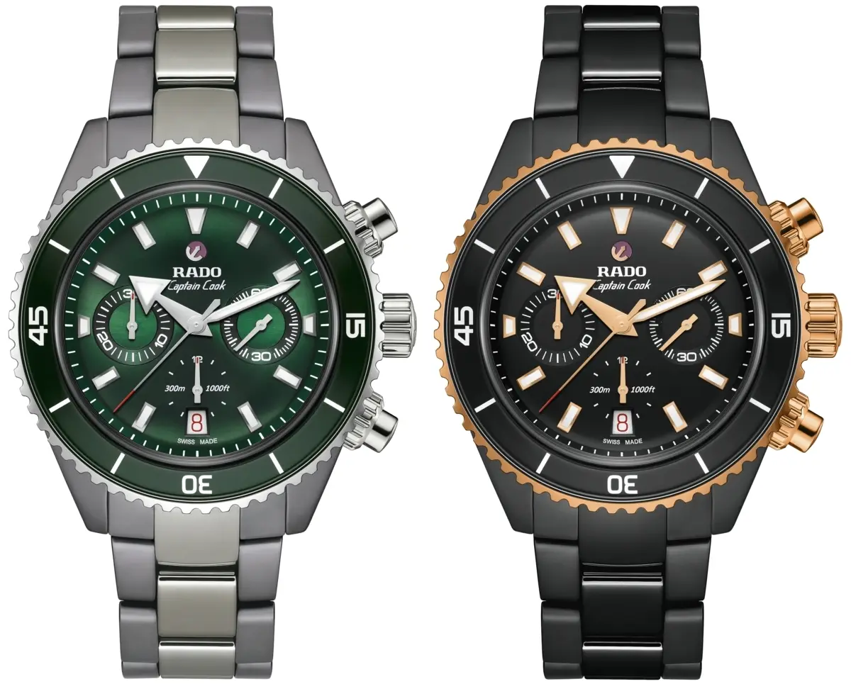 Kolekcja Rado Captain Cook. Udane połączenie stylu vintage z nowoczesnymi materiałami
