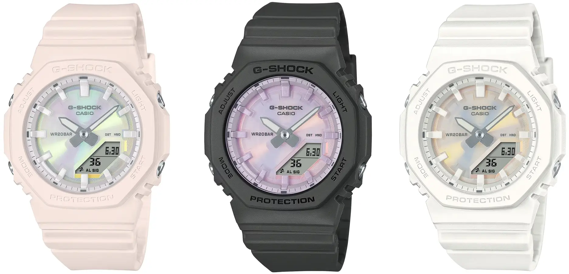 G-SHOCK seria GMA dla kobiet. Nowe trio w pastelowych kolorach