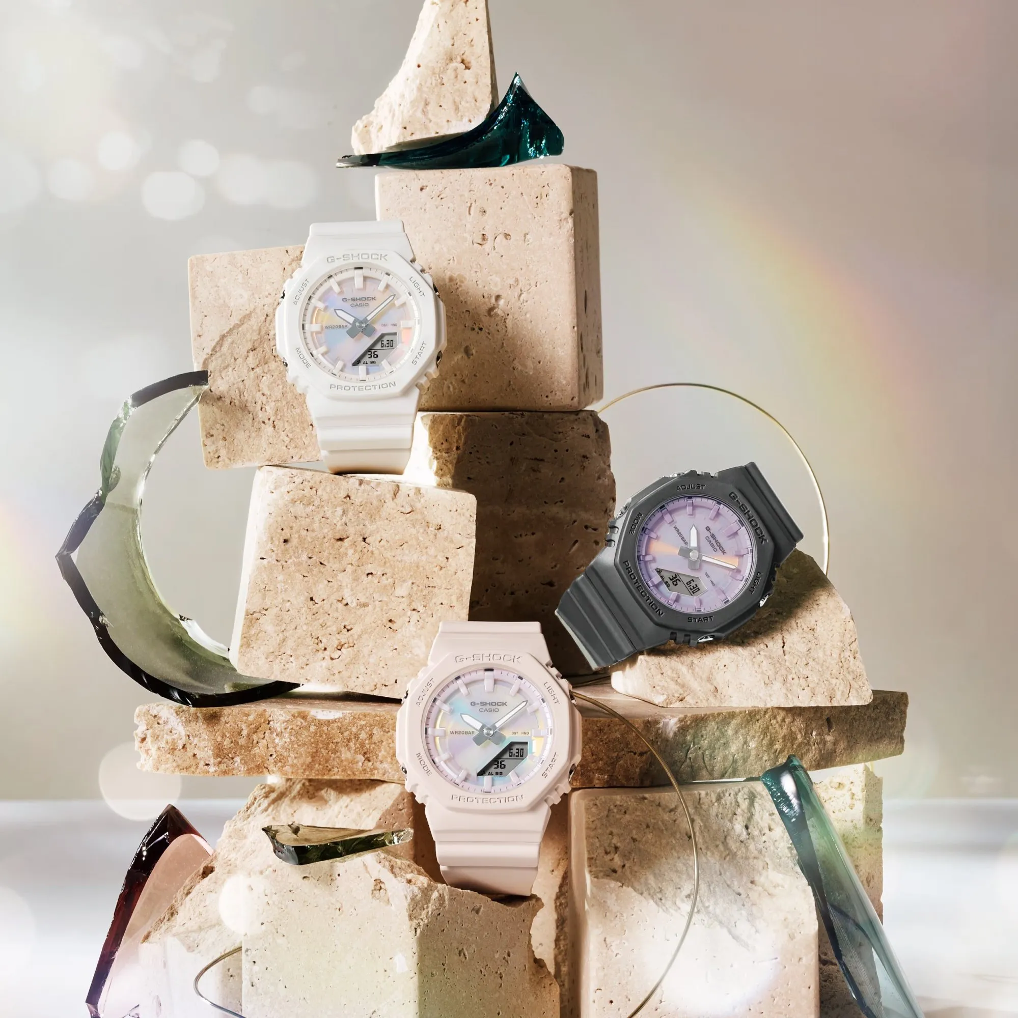 G-SHOCK seria GMA dla kobiet. Nowe trio w pastelowych kolorach