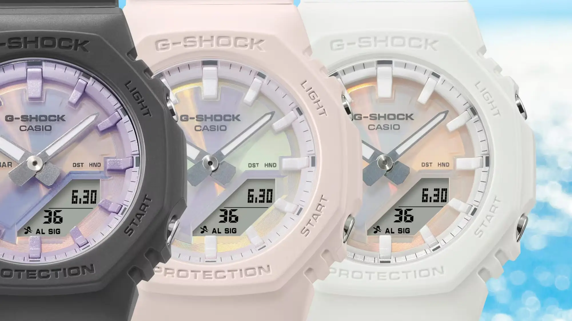 G-SHOCK seria GMA dla kobiet. Nowe trio w pastelowych kolorach