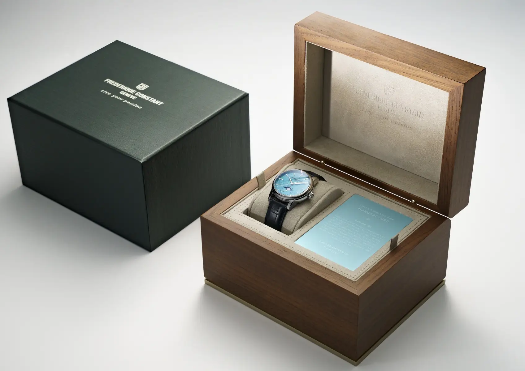 Skrzynia skarbów Frederique Constant - ekskluzywny zestaw „The Elements Collection”