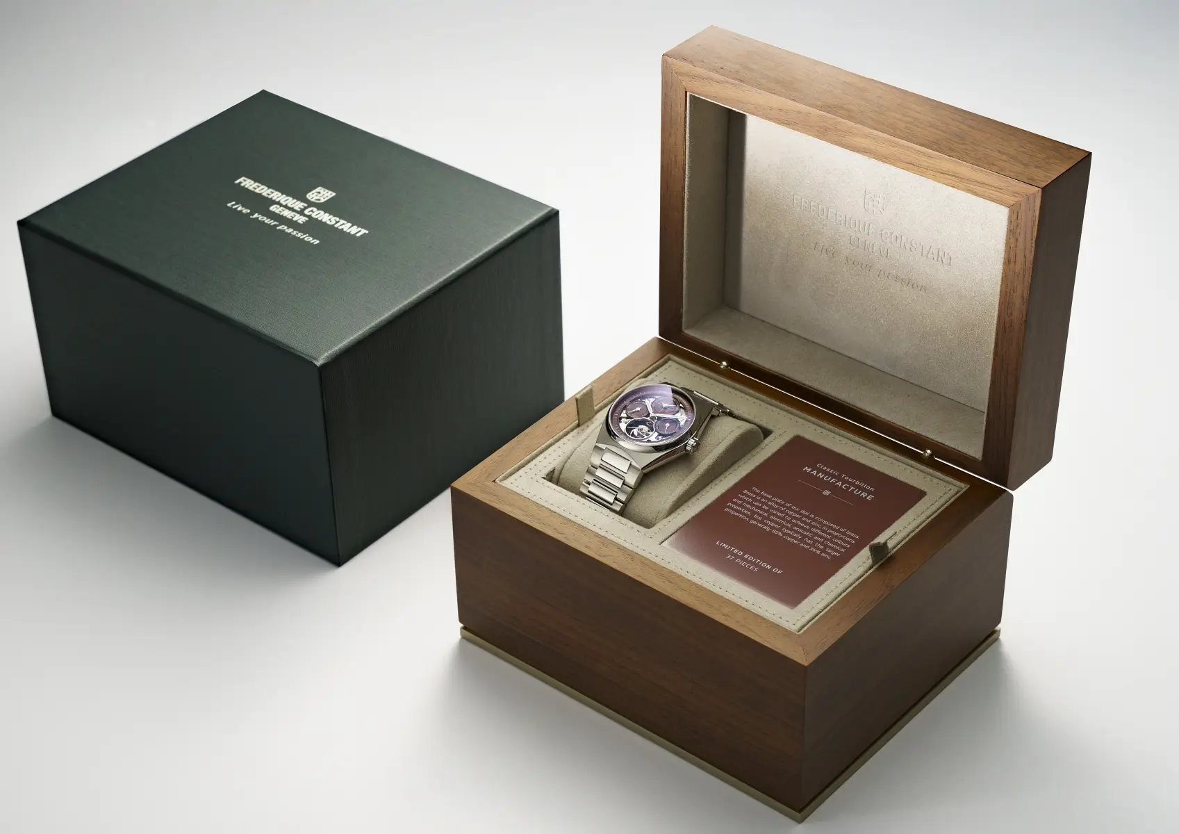 Skrzynia skarbów Frederique Constant - ekskluzywny zestaw „The Elements Collection”