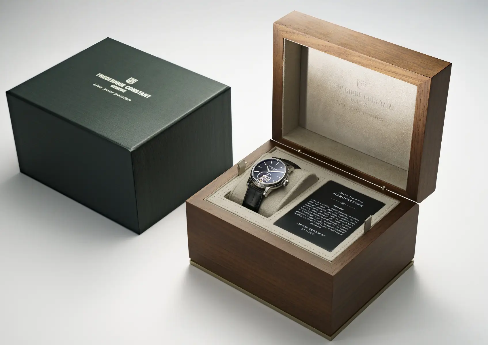 Skrzynia skarbów Frederique Constant - ekskluzywny zestaw „The Elements Collection”