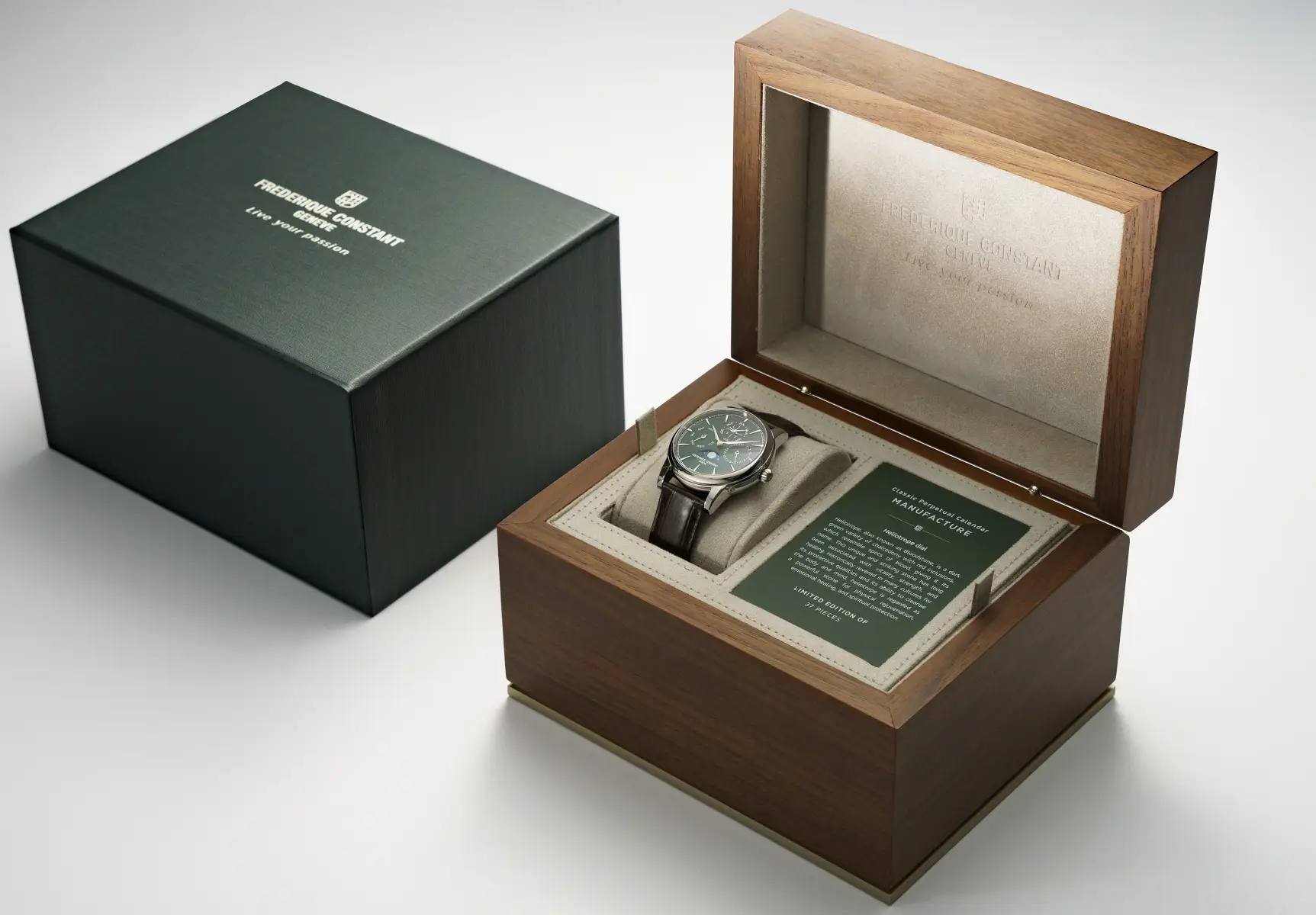 Skrzynia skarbów Frederique Constant - ekskluzywny zestaw „The Elements Collection”