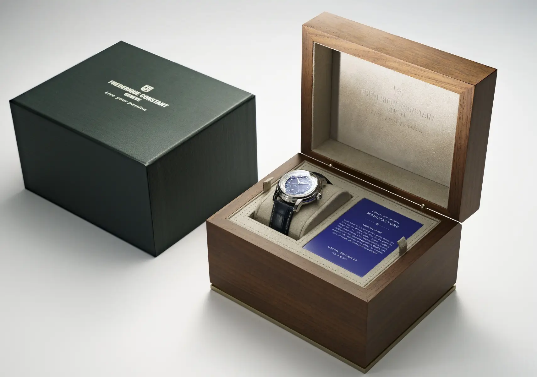 Skrzynia skarbów Frederique Constant - ekskluzywny zestaw „The Elements Collection”