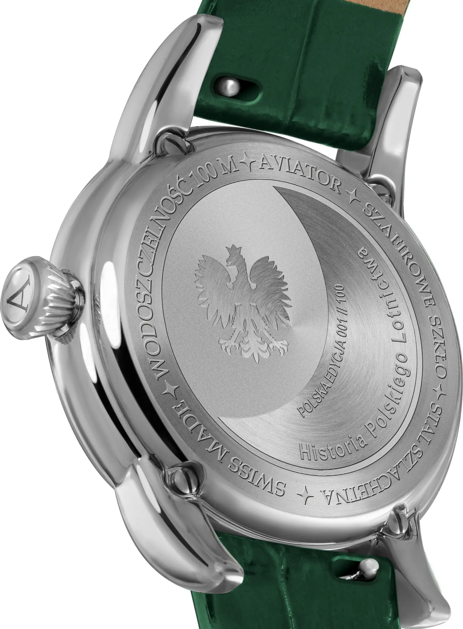 Aviator Swiss Made Moonflight Diamond Polska Edycja. Duma z odwagi polskich kobiet pilotów