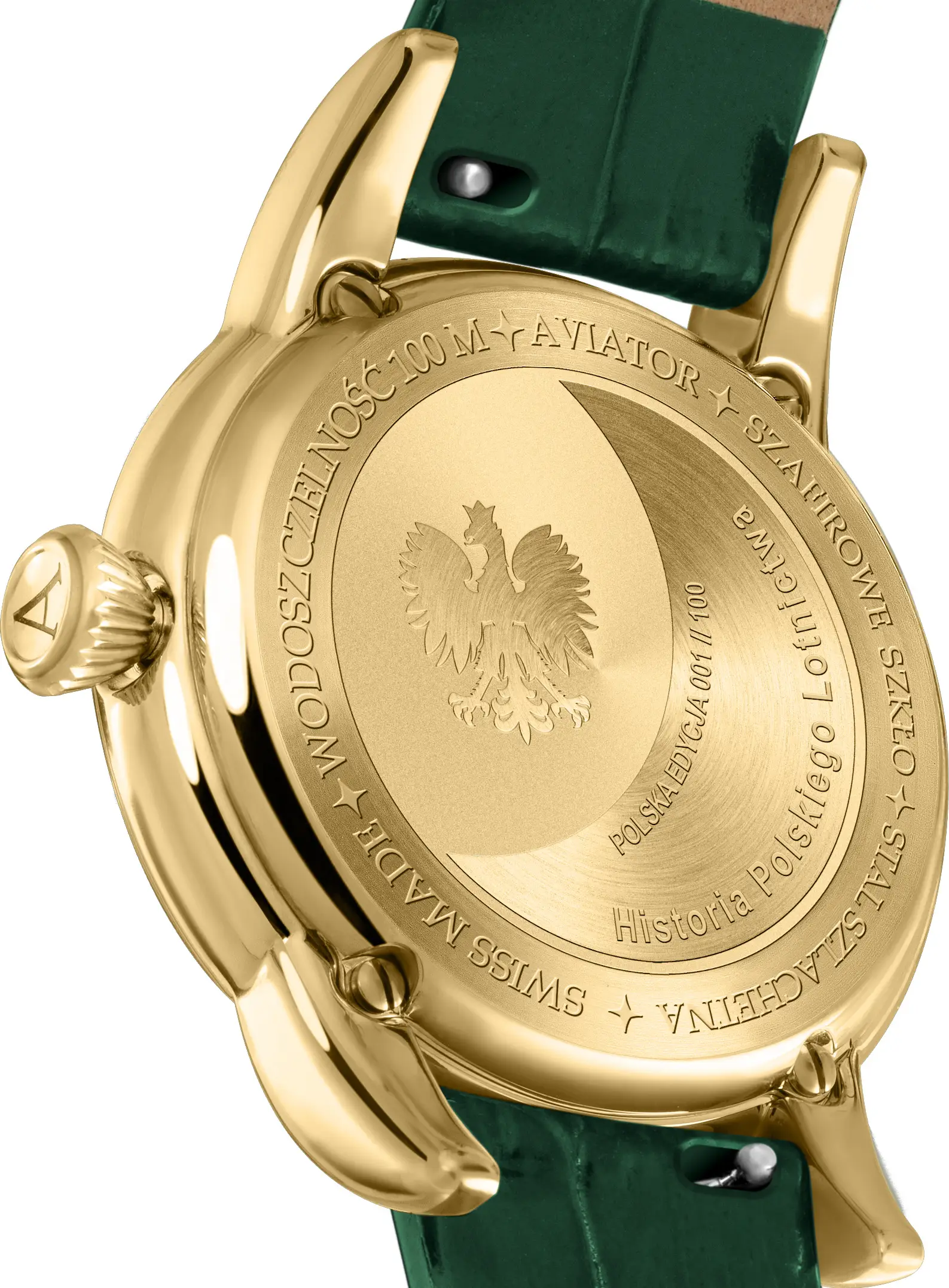 Aviator Swiss Made Moonflight Diamond Polska Edycja. Duma z odwagi polskich kobiet pilotów