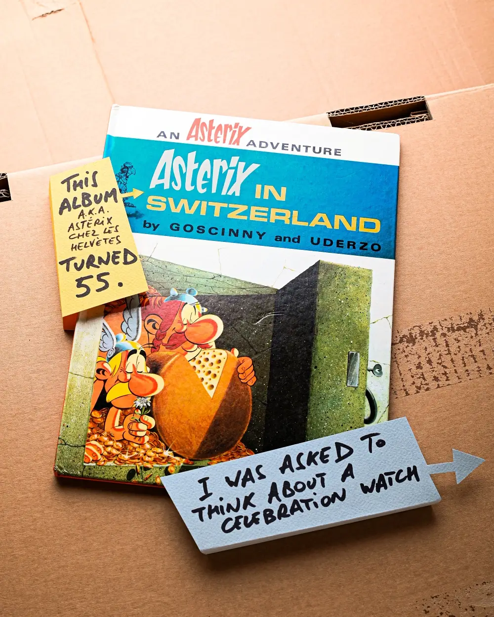 Chronofixe x Astérix Cofrefor