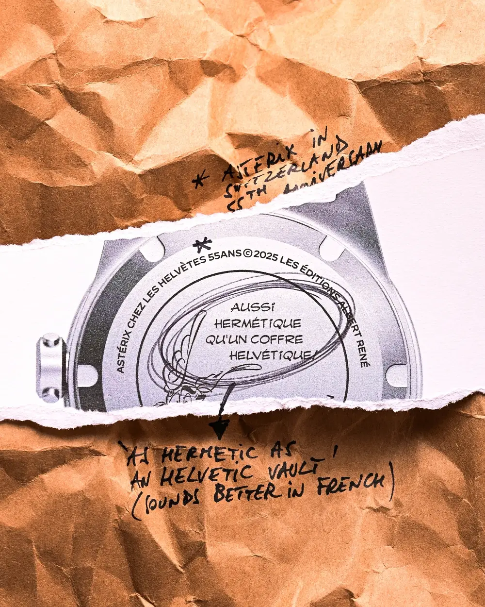 Chronofixe x Astérix Cofrefor