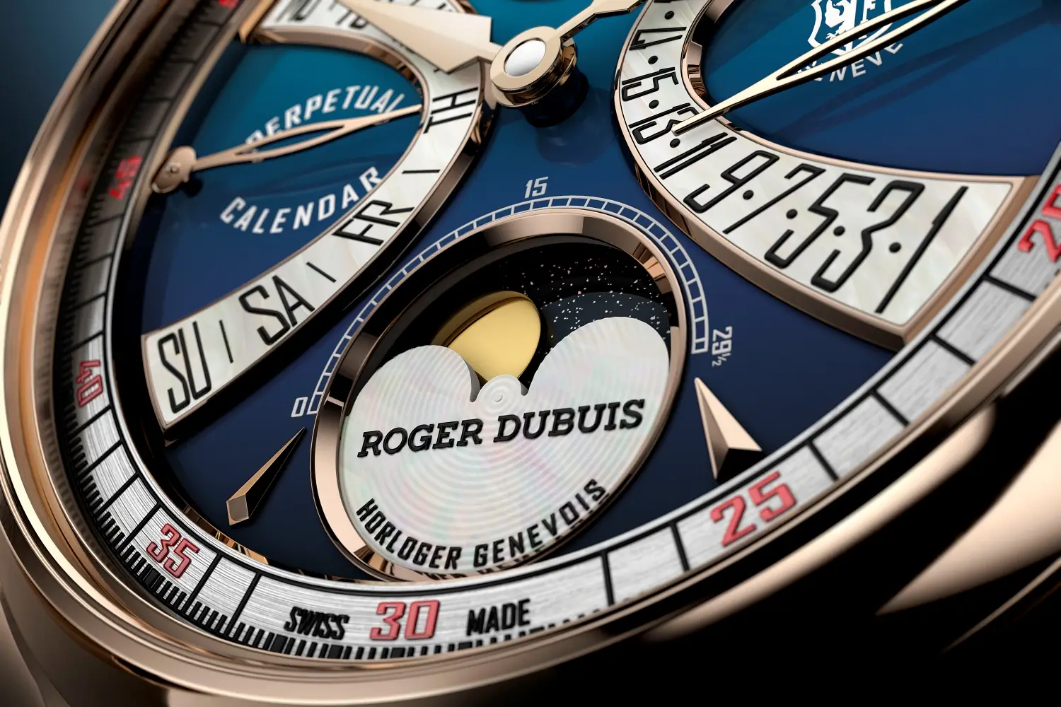 Roger Dubuis Hommage La Placide Perpetual Calendar z okazji 30-lecia marki