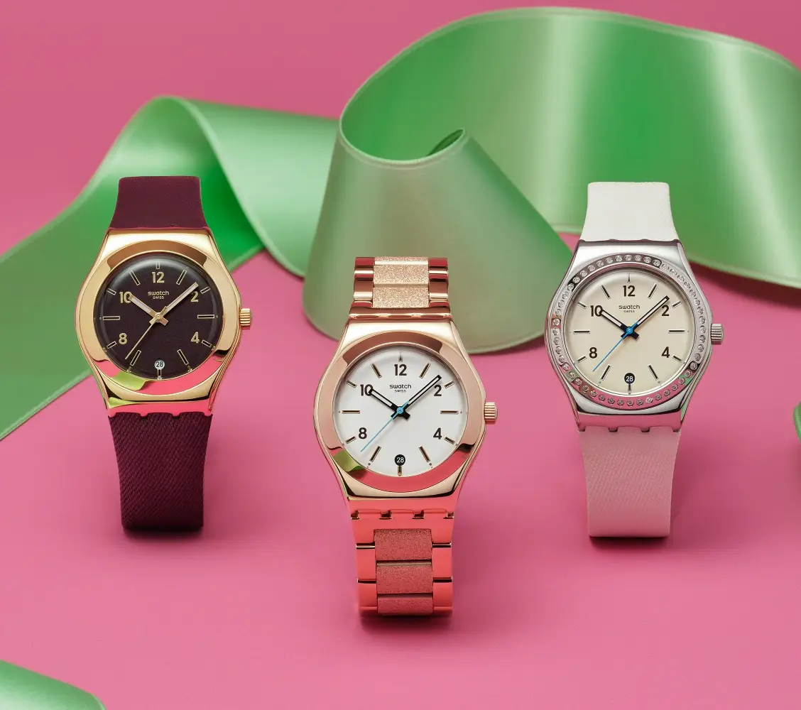 Kolekcja zegarków Swatch Holiday 2025. Czas zamiast rzeczy
