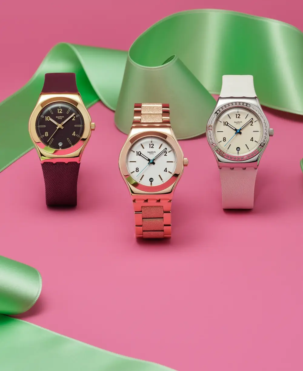 Kolekcja zegarków Swatch Holiday 2025. Czas zamiast rzeczy
