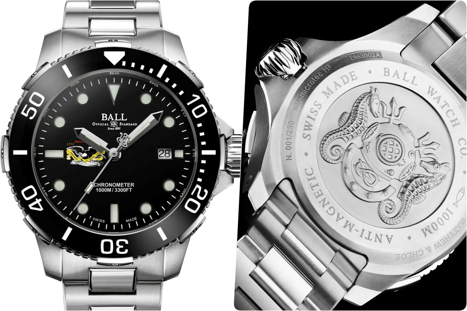 Ball Engineer Hydrocarbon DeepQUEST Protector. Forteca na nadgarstku