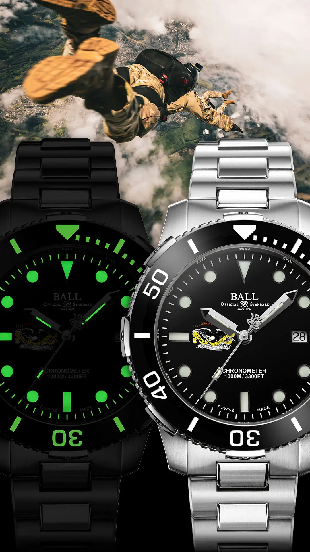 Ball Engineer Hydrocarbon DeepQUEST Protector. Forteca na nadgarstku